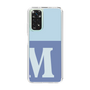 Slim Protection Case［ Original - initial two tone - M blue ］