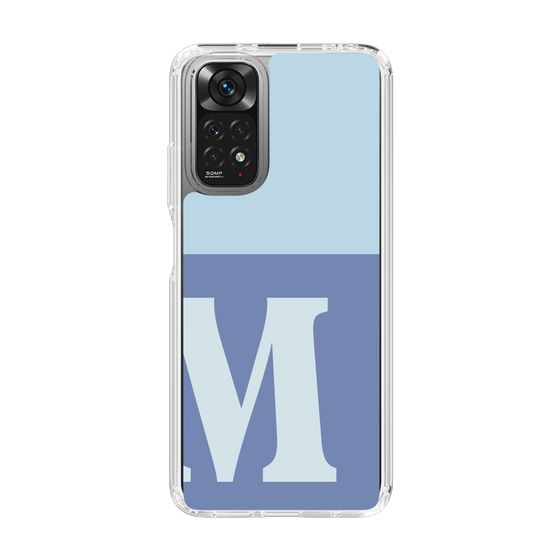 Slim Protection Case［ Original - initial two tone - M blue ］