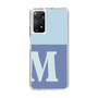 Slim Protection Case［ Original - initial two tone - M blue ］