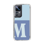 Slim Protection Case［ Original - initial two tone - M blue ］