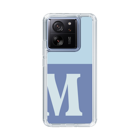 Slim Protection Case［ Original - initial two tone - M blue ］