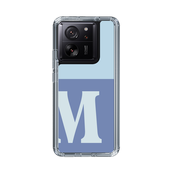 Slim Protection Case［ Original - initial two tone - M blue ］