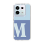 Slim Protection Case［ Original - initial two tone - M blue ］