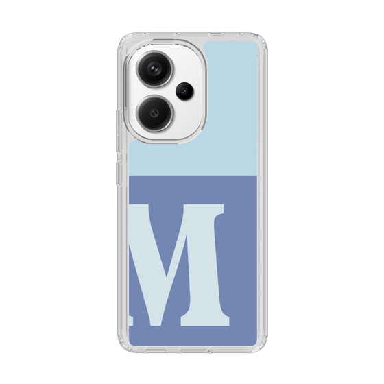 Slim Protection Case［ Original - initial two tone - M blue ］