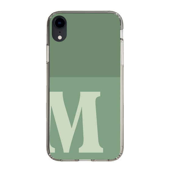 Slim Protection Case［ Original - initial two tone - M green ］