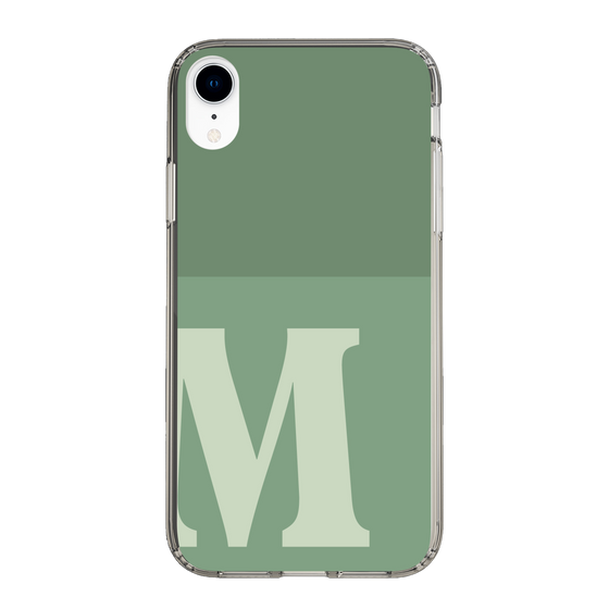 Slim Protection Case［ Original - initial two tone - M green ］
