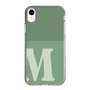 Slim Protection Case［ Original - initial two tone - M green ］