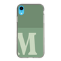 Slim Protection Case［ Original - initial two tone - M green ］