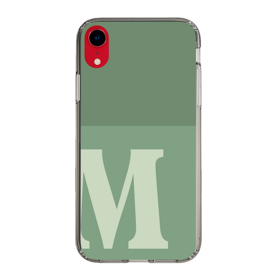 Slim Protection Case［ Original - initial two tone - M green ］