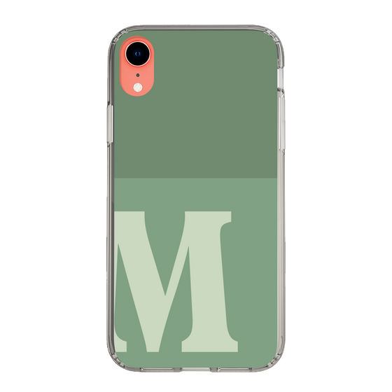 Slim Protection Case［ Original - initial two tone - M green ］