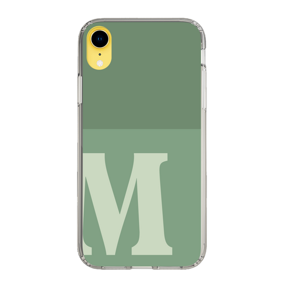 Slim Protection Case［ Original - initial two tone - M green ］