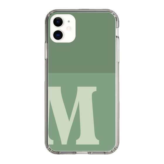 Slim Protection Case［ Original - initial two tone - M green ］