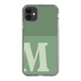 Slim Protection Case［ Original - initial two tone - M green ］
