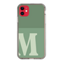 Slim Protection Case［ Original - initial two tone - M green ］