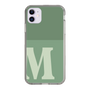 Slim Protection Case［ Original - initial two tone - M green ］