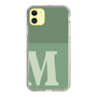 Slim Protection Case［ Original - initial two tone - M green ］