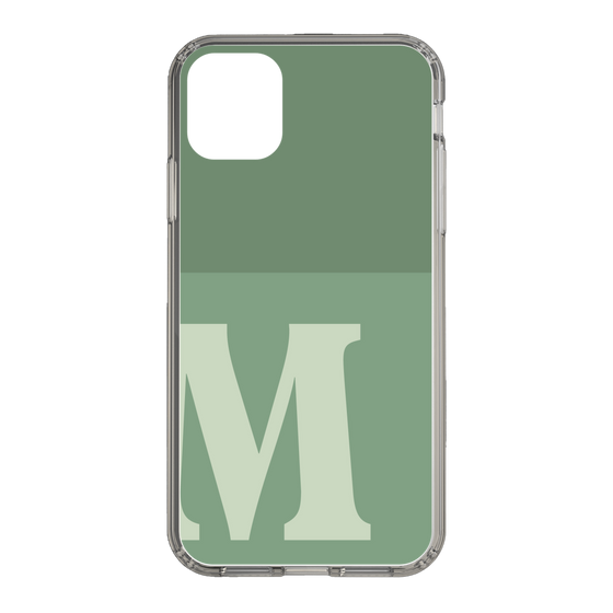 Slim Protection Case［ Original - initial two tone - M green ］