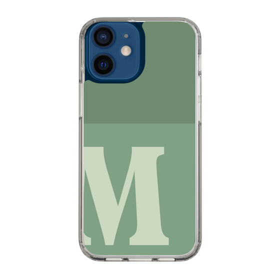 Slim Protection Case［ Original - initial two tone - M green ］