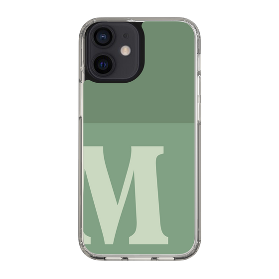 Slim Protection Case［ Original - initial two tone - M green ］