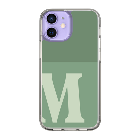 Slim Protection Case［ Original - initial two tone - M green ］