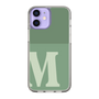Slim Protection Case［ Original - initial two tone - M green ］