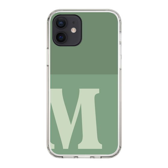 Slim Protection Case［ Original - initial two tone - M green ］