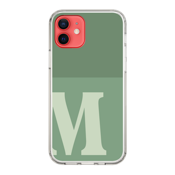 Slim Protection Case［ Original - initial two tone - M green ］