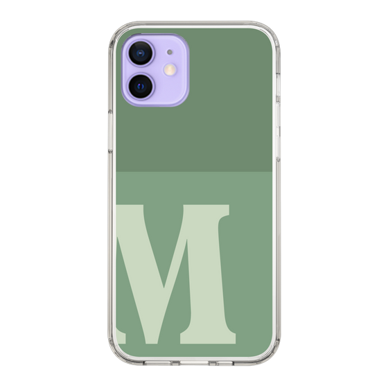Slim Protection Case［ Original - initial two tone - M green ］