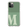 Slim Protection Case［ Original - initial two tone - M green ］