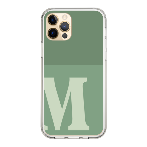Slim Protection Case［ Original - initial two tone - M green ］