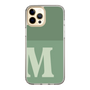 Slim Protection Case［ Original - initial two tone - M green ］
