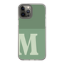 Slim Protection Case［ Original - initial two tone - M green ］