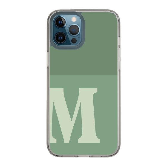 Slim Protection Case［ Original - initial two tone - M green ］