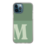 Slim Protection Case［ Original - initial two tone - M green ］