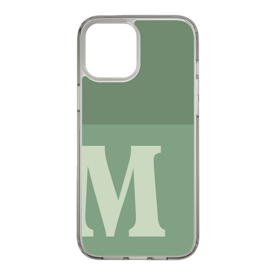 Slim Protection Case［ Original - initial two tone - M green ］