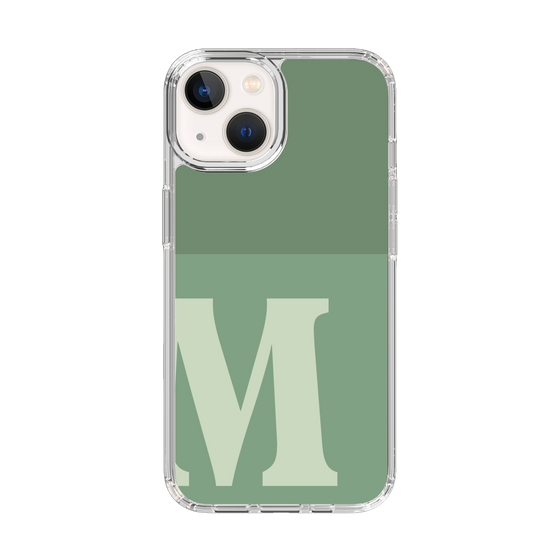 Slim Protection Case［ Original - initial two tone - M green ］