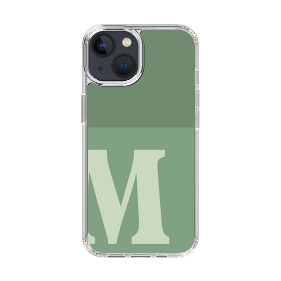 Slim Protection Case［ Original - initial two tone - M green ］
