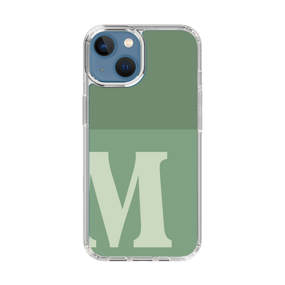 Slim Protection Case［ Original - initial two tone - M green ］