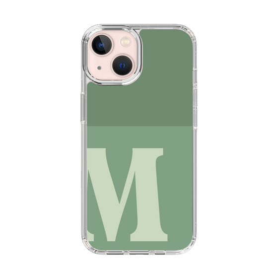 Slim Protection Case［ Original - initial two tone - M green ］