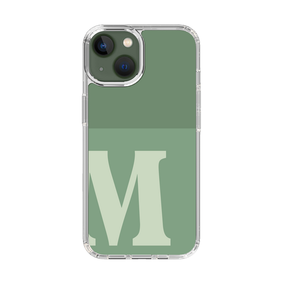 Slim Protection Case［ Original - initial two tone - M green ］