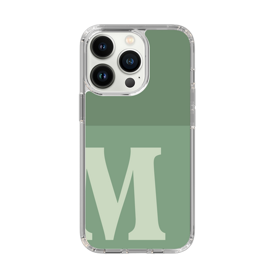 Slim Protection Case［ Original - initial two tone - M green ］