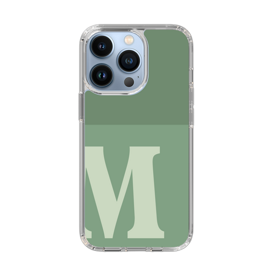 Slim Protection Case［ Original - initial two tone - M green ］