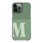 Slim Protection Case［ Original - initial two tone - M green ］