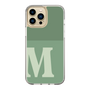 Slim Protection Case［ Original - initial two tone - M green ］
