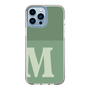 Slim Protection Case［ Original - initial two tone - M green ］