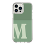 Slim Protection Case［ Original - initial two tone - M green ］