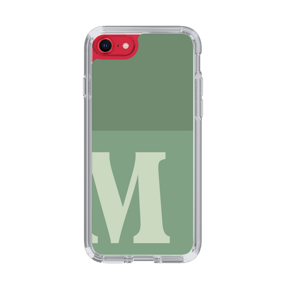 Slim Protection Case［ Original - initial two tone - M green ］