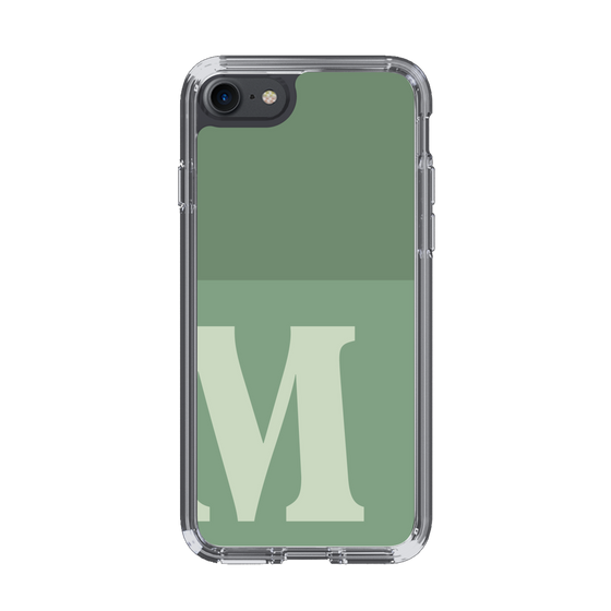 Slim Protection Case［ Original - initial two tone - M green ］