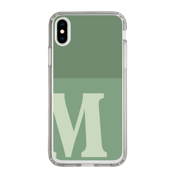 Slim Protection Case［ Original - initial two tone - M green ］