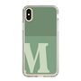 Slim Protection Case［ Original - initial two tone - M green ］